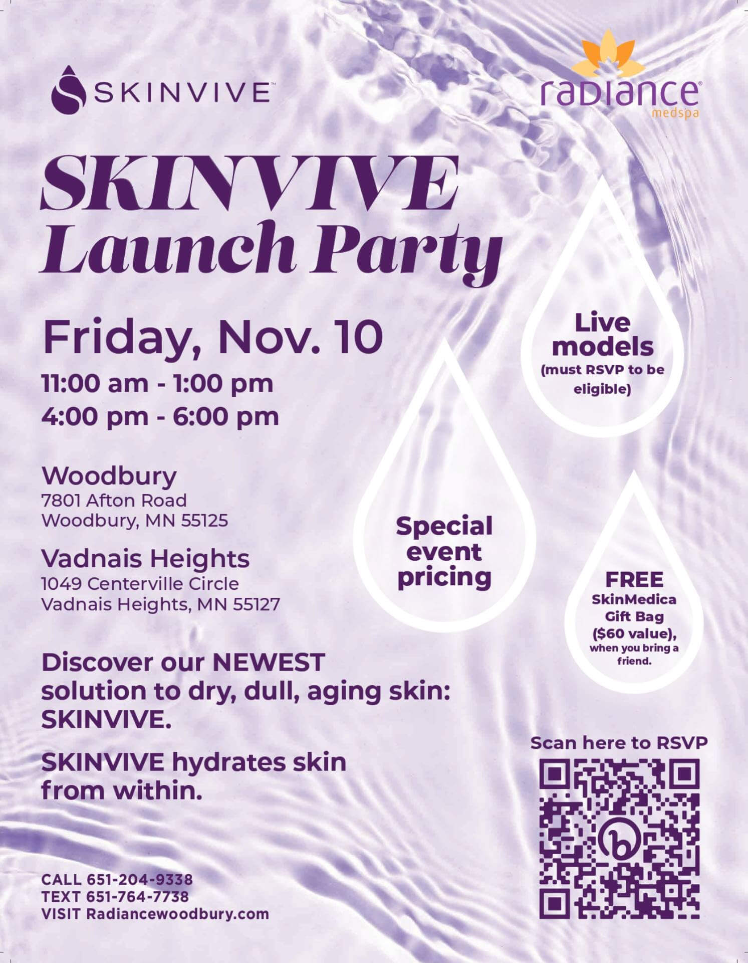 Skinvive Launch Party